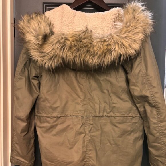 American Eagle Parka Winter Jacket Coat - Size M - Picture 3 of 4